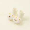 thumbnail image 3 of Odeerbi Non-Slip Slipper Socks for Baby Infant Boys Girls Cotton Prewalker Sock Walking Shoes Fashion Knitted Floor Socks, 3 of 7