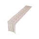 thumbnail image 2 of Mantel de Encaje Blanco de 220 X 30 Cm, de Ganchillo, de Poliéster, Decorativo, para Mesa de Comedor o de Centro, Elegante Decoración para El Hogar | Cocina, Sala de Estar, Fiesta, Sofá, Acento, 2 of 6