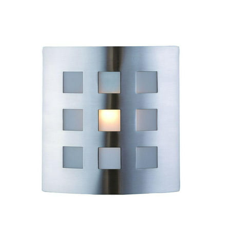UPC 773546000048 product image for Hampton Bay Sonio 1-Light Brushed Nickel Wall Sconce | upcitemdb.com