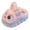 Pink, variant on Gvdentm Slippers for Girls Girls Bunny Slippers Cartoon Shape Plush Warm Slipper Indoor Bedroom Winter Slippers for Kids(Pink,13)