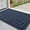 Navy, variant on Buganda Heavy Duty Door Mats, Non Slip Waterproof Rubber Doormats for Outdoor and Indoor, Low Profile Dirt Trapper Entry Rugs, 29"x17", Black