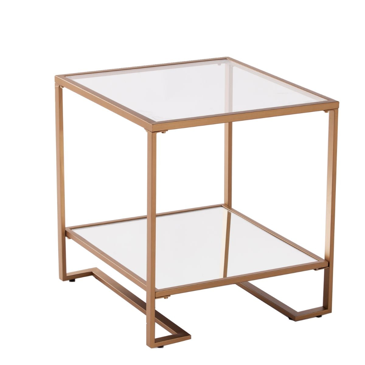 Horten Square GlassTop End Table