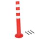thumbnail image 4 of Poste de bolardo de seguridad Colamx Barreras de estacionamiento Tubo reflectante de seguridad 70cm, 4 of 8