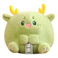 thumbnail image 1 of Muñeco de peluche de dragón de dibujos animados, nueva mascota del zodíaco chino, peluche de dragón, muñeco de peluche tridimensional, almohada, decoración para festivales en casa, regalo, 1 of 6