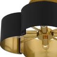 thumbnail image 3 of Balsam 4-Light Matte Black Semi-Flush Mount Light, 3 of 5