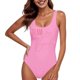 thumbnail image 3 of WILLBEST Traje de Baño Completo Para Mujer, Bañador de Una Pieza Con Estampado de Letras A La Moda Para Mujer, Bañador de Bikini Sexy, Bañador Sin Mangas y Sin Espalda 2563, 3 of 4