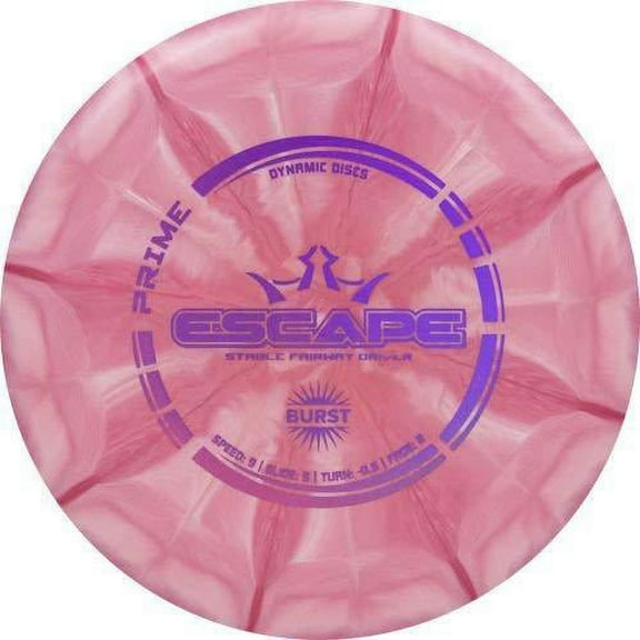 Dynamic Discs Prime Burst Escape Fairway Driver Golf Disc [Colors May Vary] - 173-176g