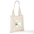 thumbnail image 6 of CafePress - Bichon Frise Easter Tote Bag - Unisex Canvas Tote Bag, Beige, 1-Piece, 6 of 6