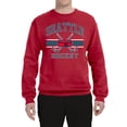 thumbnail image 2 of Wild Bobby City of Seattle Hockey Fantasy Fan Sports Unisex Crewneck Sweatshirt, Red, Large, 2 of 5