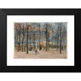 thumbnail image 2 of Félix Brard 14x11 Black Modern Framed Museum Art Print Titled - Place Du Marche De Montrouge (Xivº) Paris. (1919), 2 of 5