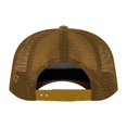 thumbnail image 2 of TOPTIE 5 Panel Baseball Cap Suedette Front Mesh Back Adjustable Unisex Snapback Hat-Camel, 2 of 8