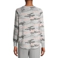 thumbnail image 3 of Secret Treasures Essentials Women's Camo Hacci Top, 3 of 6