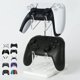 thumbnail image 1 of Soporte de acrílico de doble capa para gamepad, soporte de escritorio para PS4 y PS5, soporte de almacenamiento para consola de juegos de acrílico, 1 of 3