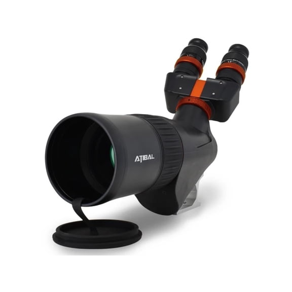 Atibal Meridian Bino Spotting Scope, 40x80mm, ED APO Lens, Black, 16 inches