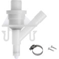 thumbnail image 1 of Upgraded RV Water Valve Replacement Kit for Pedal-Flush Toilets, Compatible with Sealand Dometic 300, 301, 310, 311, 320, 321 (385311641) - Hardware Included, 2024 Model, 1 of 8