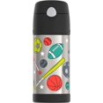 thumbnail image 1 of Water Bottle THERMOS FUNTAINER Sports 350mL Kids Stainless Steel, 1 of 4