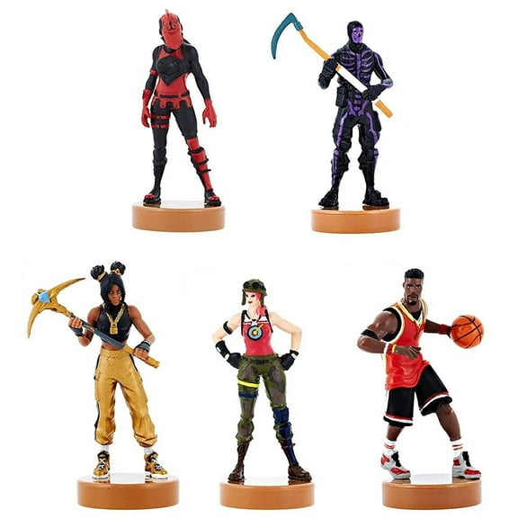 Fortnite Battle Royale Stampers 5pk Jumpshot Luxe Knight Skull Assault Trooper Bullseye PMI International