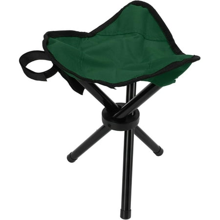 Camping Tripod Stool Portable Foldable Tripod Camp Chair Lightweight Camping Tripod Seat for Hiking Hunting Walking Fishing Travel