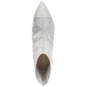 Thalia Sodi Womens Shaylene Embellished Silver Mesh 10M
