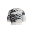 thumbnail image 7 of Scoop Women's and Women’s Plus Fluffy Sweater with Short Sleeves, Lightweight, Sizes XS-4X, 7 of 7