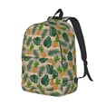 thumbnail image 2 of Balery Pineapples Palm Leaves Vintage Canvas Backpack for Men and Women - Large Capacity, Durable Travel Laptop Bag for School, Work, Hiking, and Outdoor Activities, 2 of 7
