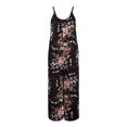 thumbnail image 4 of Mono largo suelto sin mangas con estampado de verano para mujer y mujer Fridja  alkflakhf37340, 4 of 5