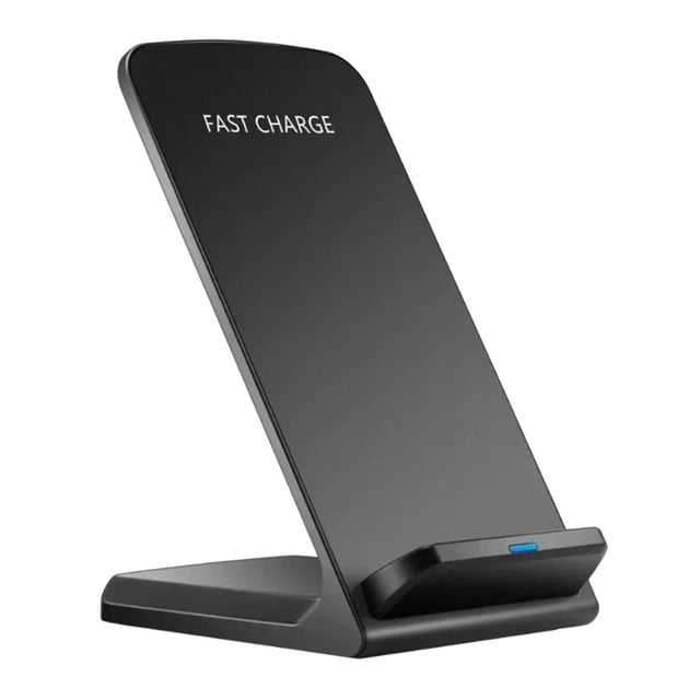 Soporte De Carga De Cargador Rápido Inalámbrico De 10W Para IPhone XS Max / XR / X / 8/11 Negro SM SunniMix Soporte de carga inalámbrica rápida