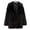 Black, variant on KICILVS Faux Fur Jacket Women Notched Collar Oversized Fuzzy Luxury Long Sleeve Coat Warm Winter Fall Trendy Outerwear