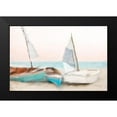 thumbnail image 2 of Allen, Kimberly 24x17 Black Modern Framed Museum Art Print Titled - Shore Boats, 2 of 5