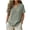 A-Gray, variant on Rciityk Women's T Shirts Cotton Linen V Neck Short Sleeve Tops Solid Color Loose Fit Summer Tunic Shirts with Chest Pocket
