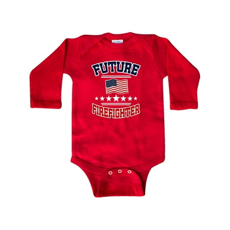 

Inktastic Future Firefighter Outfit Gift Baby Boy or Baby Girl Long Sleeve Bodysuit