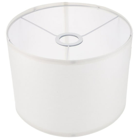 White Lamp Shade Simple Small Drum Linen Lampshade Replacement Floor Lamp Shade Retro Lamp Cover for Table Lamps Floor Lamps Chandelier Lamp
