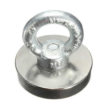 Round Disc Super Strong Magnet Magnet Rare Earth Permanent Neodymium NdFeB Magnet Eyebolt Ring