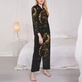 thumbnail image 3 of Sikiie Golden Dragon Tattoo Art Pajamas for Women Set, Womens Pajama Sets, Lounge Sets for Women, 2pjs for Women-X-Large, 3 of 7