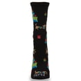 thumbnail image 2 of MeMoi Women's Pile Of Gifts Holiday Crew Socks - Womens - Female, 9-11, Black, 2 of 3