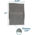 thumbnail image 2 of Replacement For GE WB2X2892 Aluminum Charcoal Carbon Combo Filter, 2 of 6