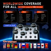 OTOFIX D1 PROS ECU C0ding Diagnostic Scanner, FCA Renault SGW, 5X AutoScan 2.0, 40+ Resets, CANFD DoIP, VAG Guided, All System Diagnostic