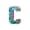 29#C, variant on LED Letter Lights, Mirror Finish Alphabet Marquee Light Color Changing Decorative Night Lamp DIY Display, for Birthday Wedding Proposal Bedroom Party Home Decoration