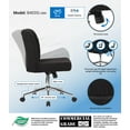 thumbnail image 7 of Boss Office Products Task Chair with Chrome Base, Black Boucle, 7 of 7
