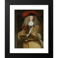 thumbnail image 2 of Henri Gascar 11x14 Black Modern Framed Museum Art Print Titled - Portrait of Jacques De Goyon III (1644-1725), Sire De Matignon, Count of Thorigny, Lieutenant General of the Armies, 2 of 5