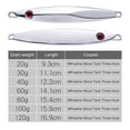 thumbnail image 3 of FLhrweasw 20g-120g cebo artificial anticorrosión señuelos jigging rápido salada 120g FLhrweasw, 3 of 9