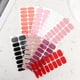 thumbnail image 3 of Gel semicurado para decoración de uñas, pegatinas autoadhesivas de Color sólido, cobertura completa, minimalismo, rayas mate, venta al por mayor, 3 of 7