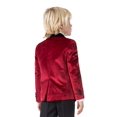 thumbnail image 3 of OppoSuits Deluxe Boys' Blazers BOYS Dinner Jacket - Burgundy - US 2Y Red, 3 of 6