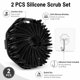 thumbnail image 1 of 2 Piece Silicone Soft Bristle Essential Bathroom Cleaning Items & Home, 1 of 5