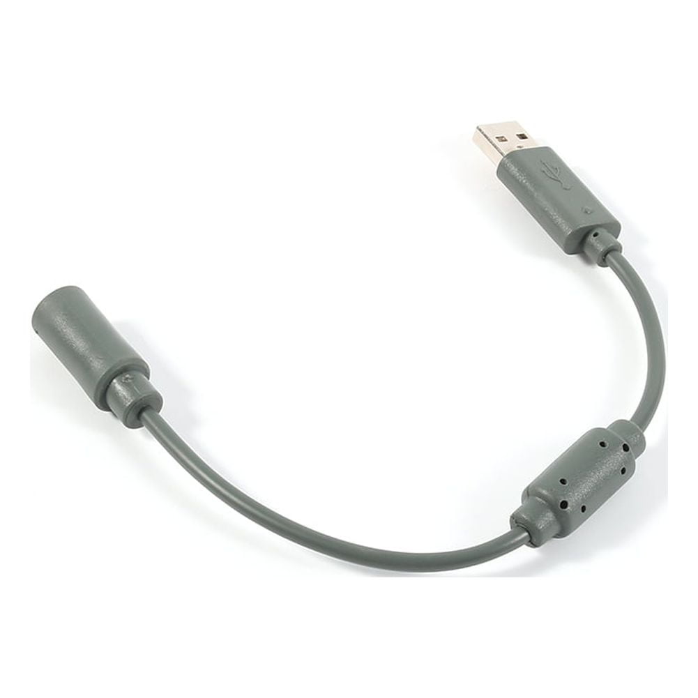 Câble USB Pour Manette Xbox 360 - Charge Et Connexion, Blanc, Neuf