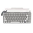 thumbnail image 1 of Mechanical Keyboard Typewriter 83 Keys  5.0 Retro Style Blue Switch Round Keycap Keyboard For Home School Cafe, 1 of 7