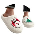 thumbnail image 2 of Christmas House Shoes House Shoes Christmas Slippers for Women and Men 2025 Plush Memory Foam Fluffy Slippers, 2 of 8