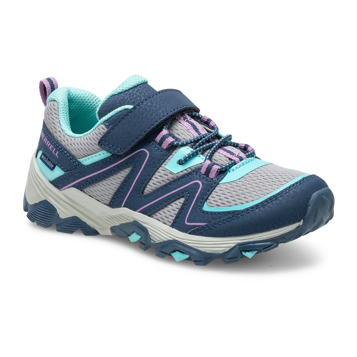 Merrell Trail Quest Big Kid 1.5 Navy/Grey/Turquoise