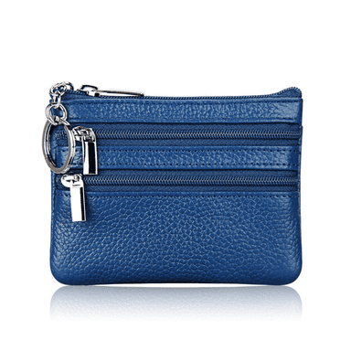 GASTROPOD Tile Wallet,Mini Leather Leather Wallet,Large Capacity Coin Purse wallet Women Small,Blue