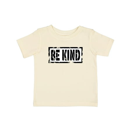 

Inktastic Be Kind Weathered Stencil in Black Gift Baby Boy or Baby Girl T-Shirt